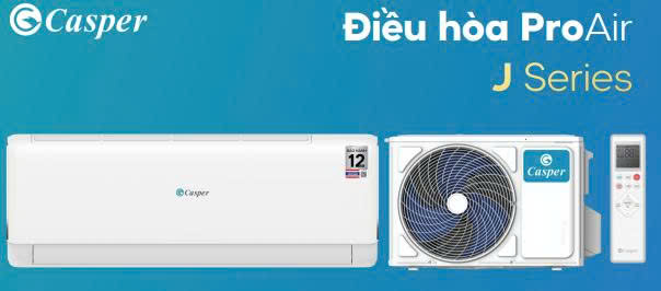 Máy lạnh treo tường Casper thế hệ mới – Giải pháp làm mát hiện đại cho mọi gia đình Việt