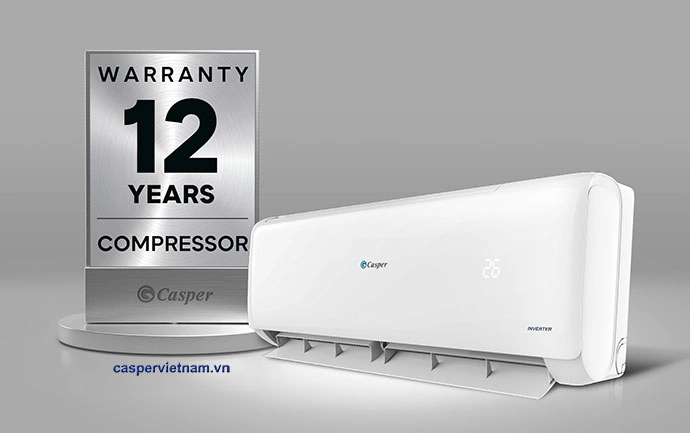 Máy lạnh Casper 1.5 HP Inverter JC-12IU36 (Model 2025)