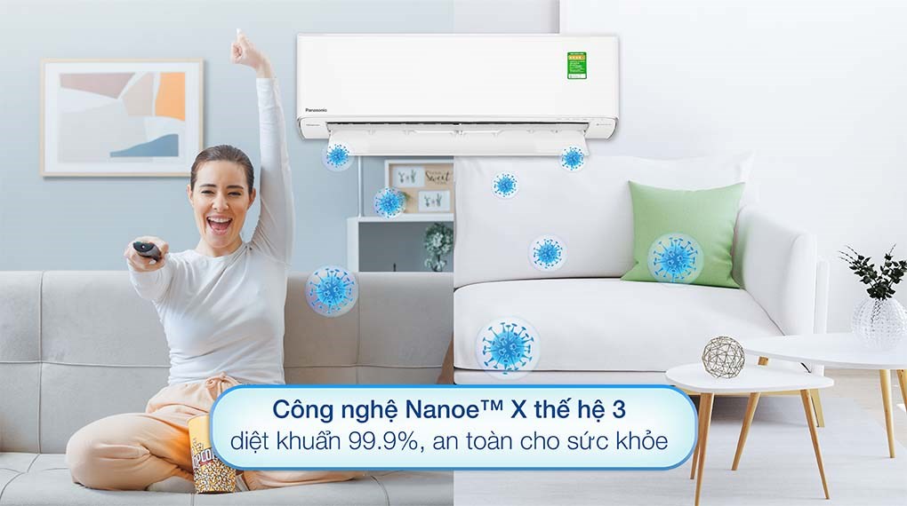 Panasonic CU/CS-XU18ZKH-8 Cao cấp - Inverter - ( 18.000BTU )