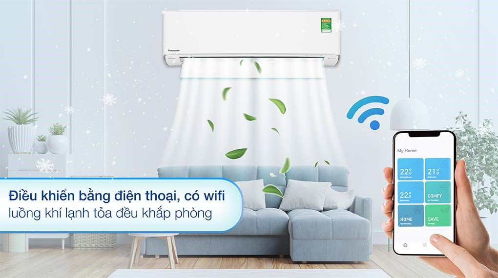 Panasonic CU/CS-XU18ZKH-8 Cao cấp - Inverter - ( 18.000BTU )