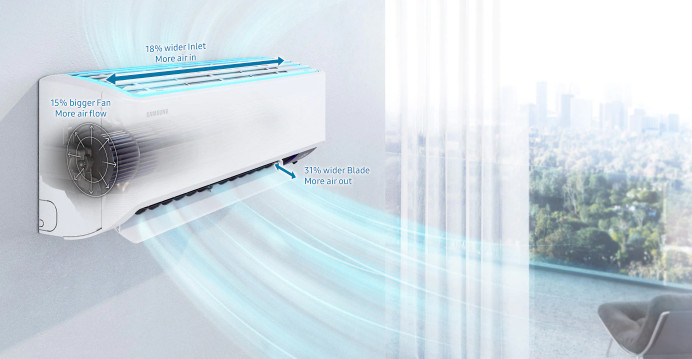 Samsung AR18CYFCAWKNSV - Inverter 2HP (18,000 BTU)