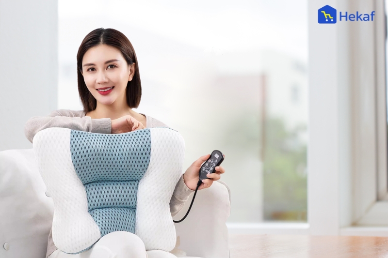 Thư giãn ngay tại nơi làm việc với Gối massage đa năng 1SK MC21