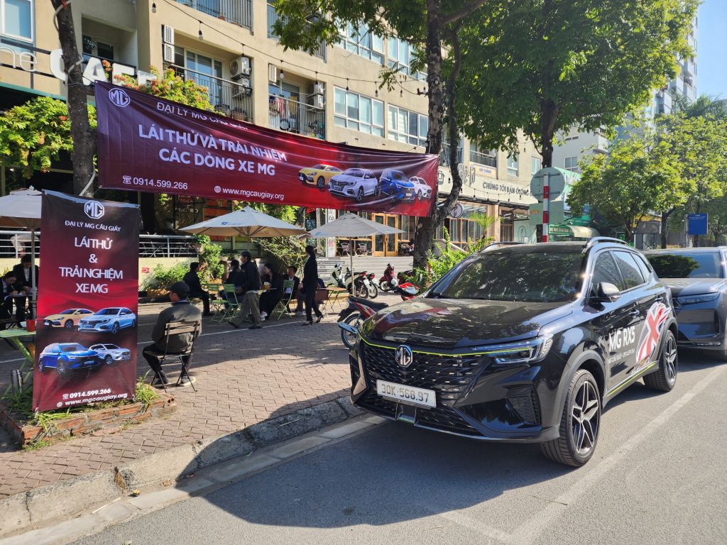 Lái thử và trải nghiệm xe MG cùng MG Cầu Giấy