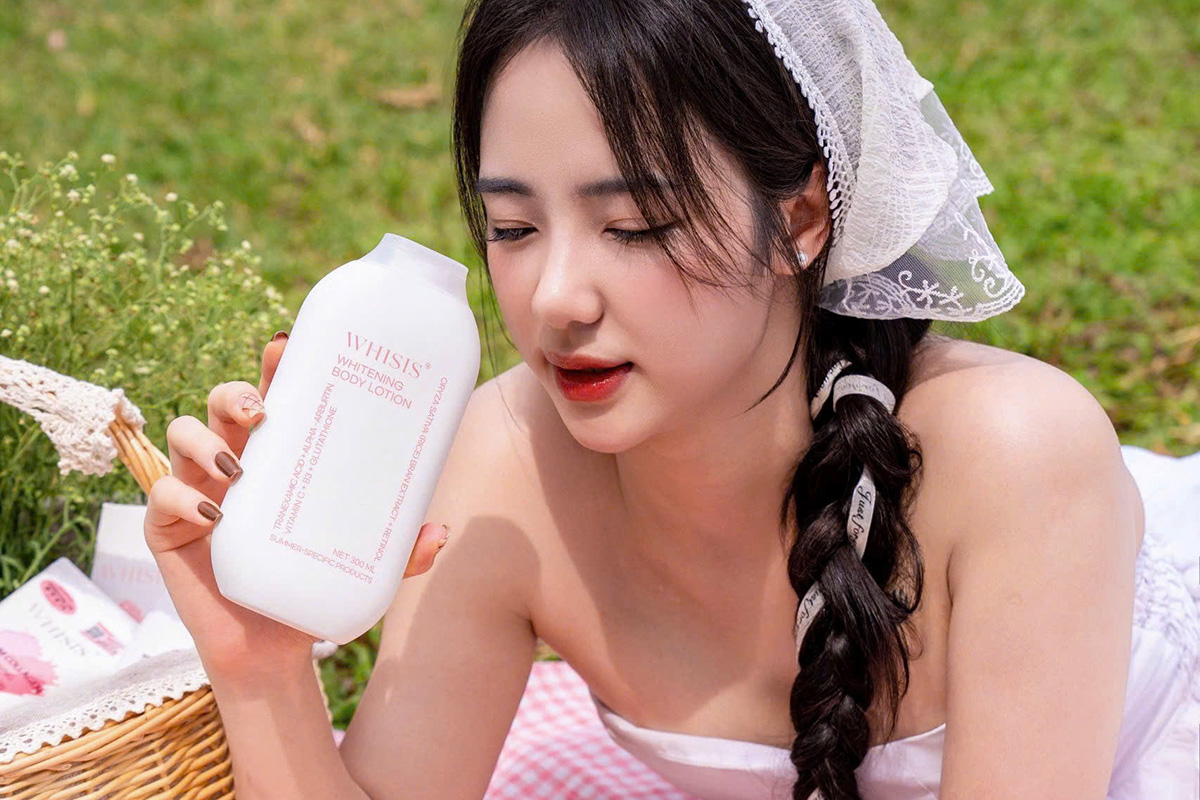 Công dụng và hiệu quả của Dưỡng thể kích trắng da Men Gạo Whisis Whitening Body Lotion