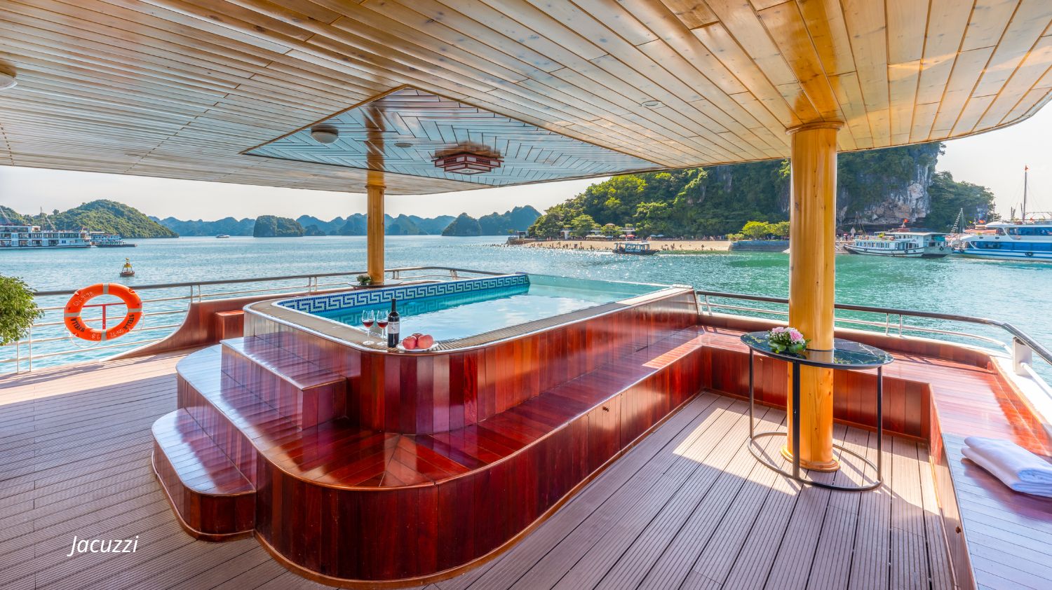 Halong heritage luxury day cruise