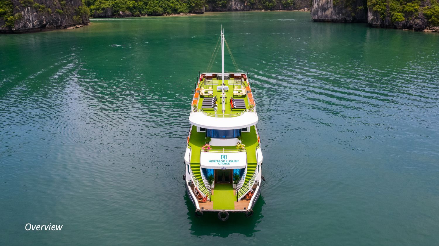 Halong heritage luxury day cruise