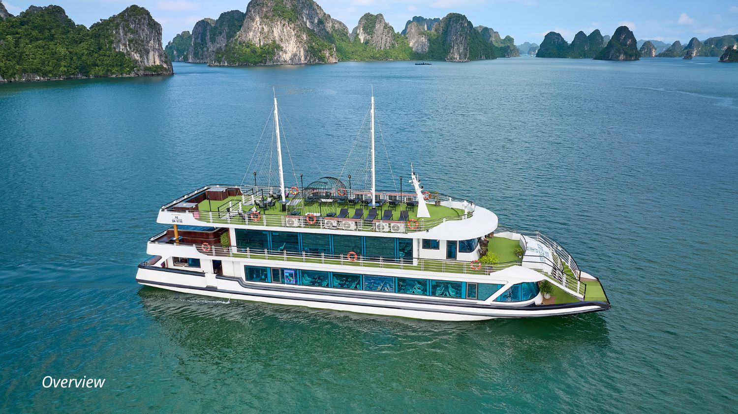 Halong heritage luxury day cruise