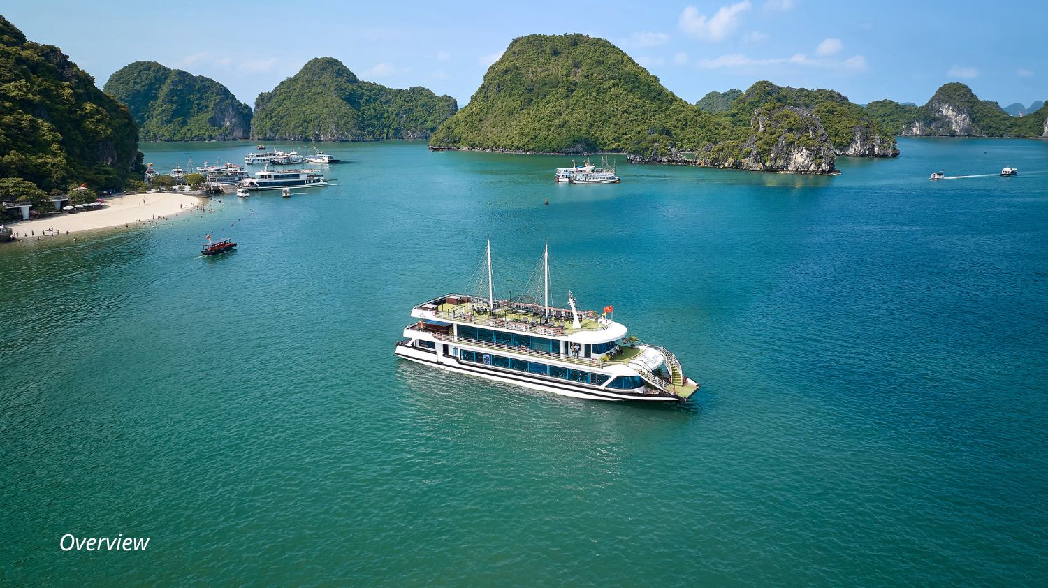 Halong heritage luxury day cruise