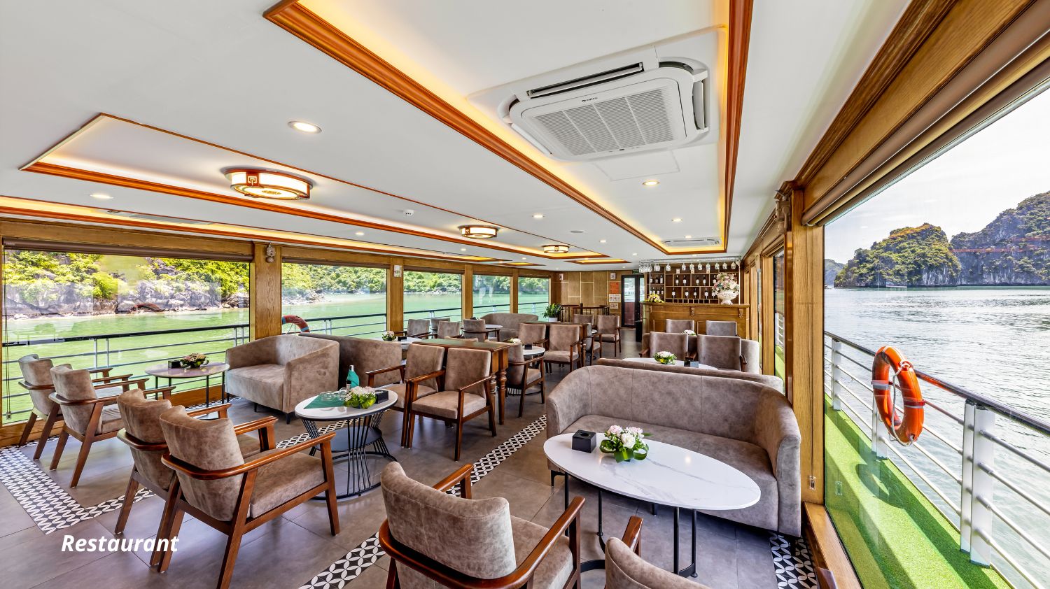 Halong heritage luxury day cruise