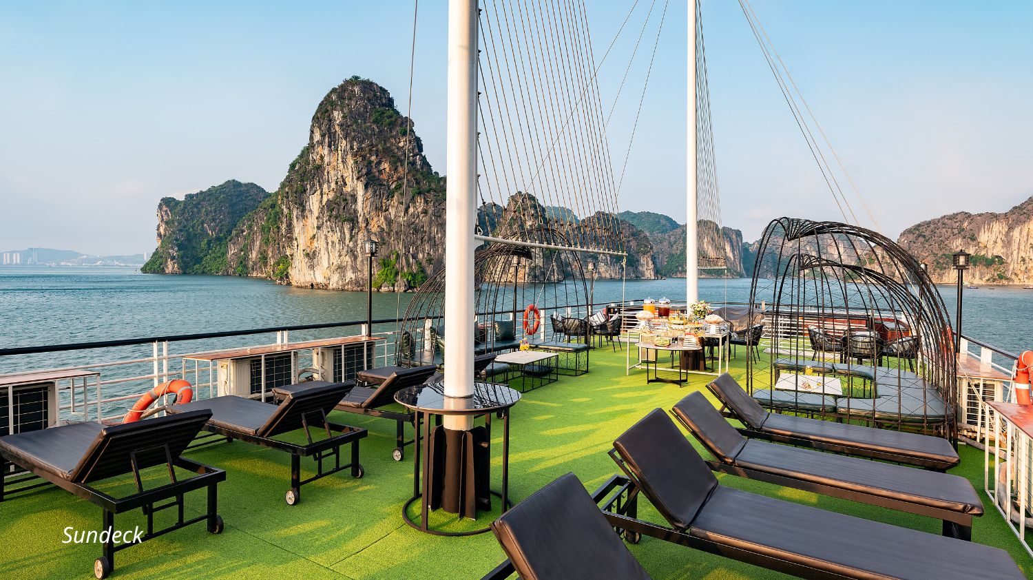 Halong heritage luxury day cruise