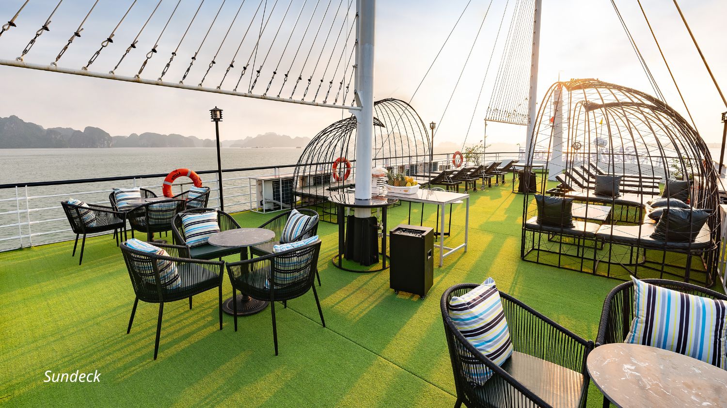 Halong heritage luxury day cruise