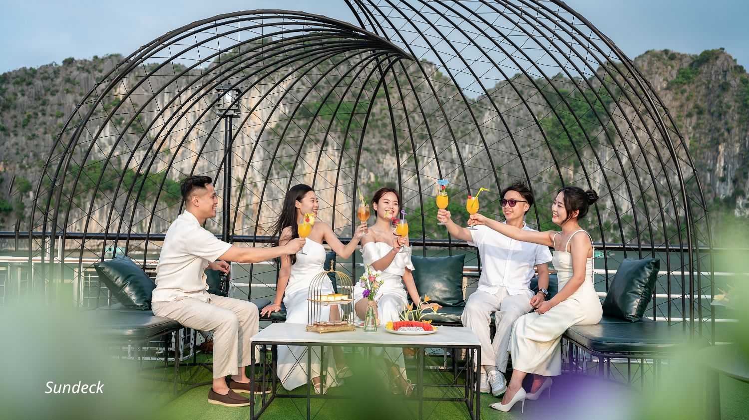 Halong heritage luxury day cruise