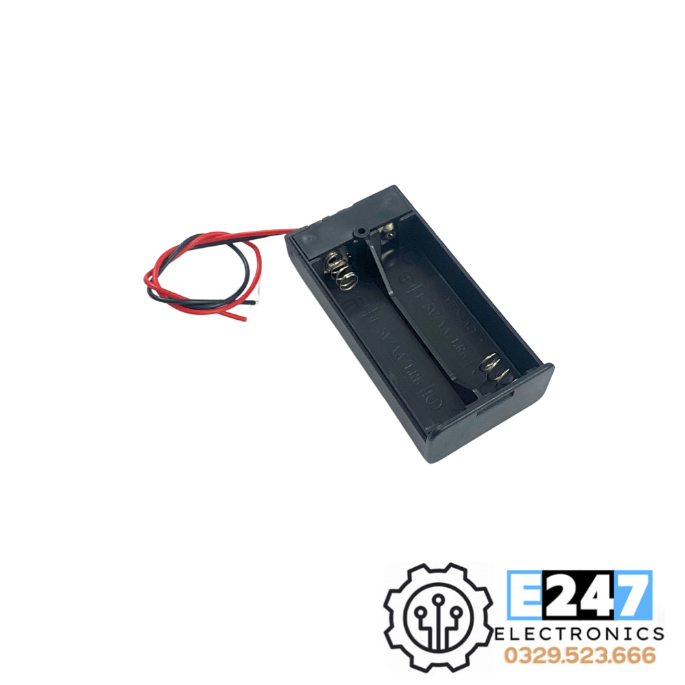 HỘP ĐẾ PIN TIỂU 2AA