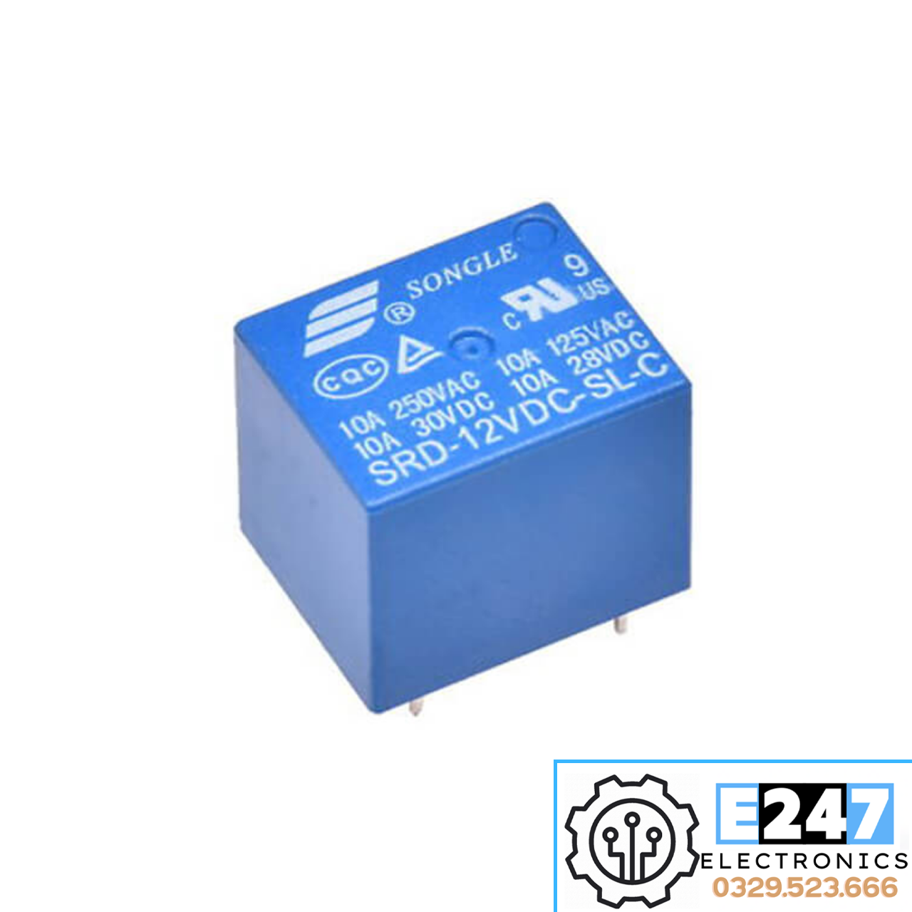 RELAY 12V 10A