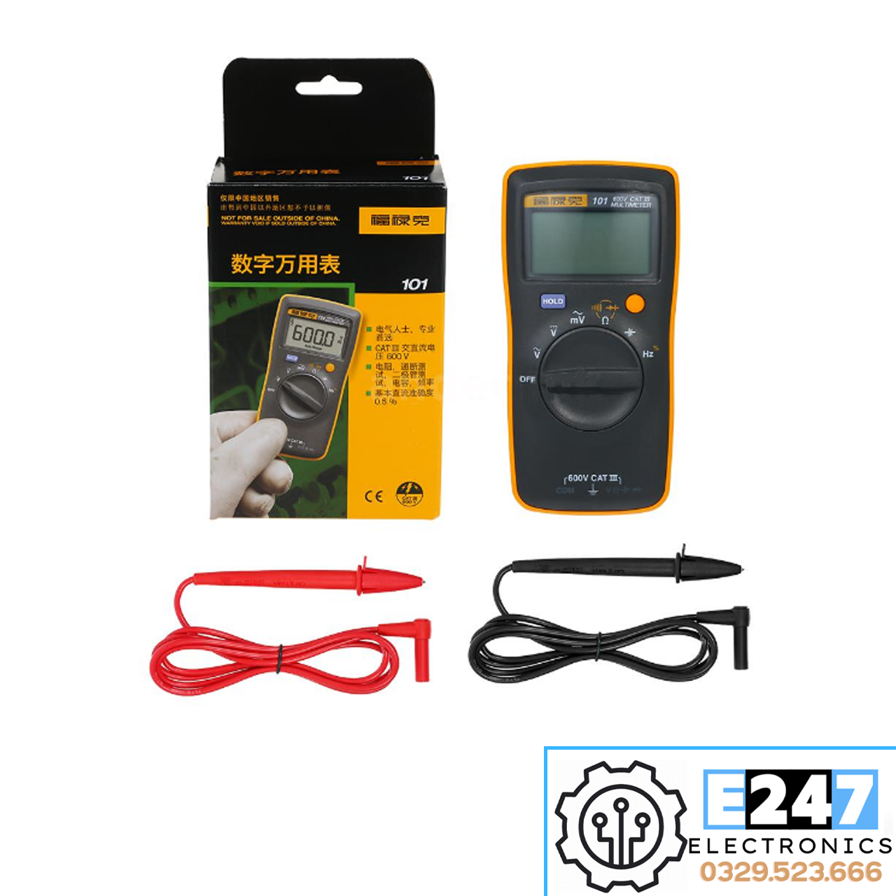 ĐỒNG HỒ VẠN NĂNG FLUKE F101
