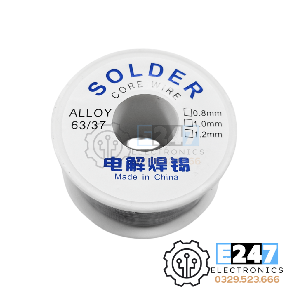 THIẾC HÀN SOLDER CORE WIRE 63/37 100G
