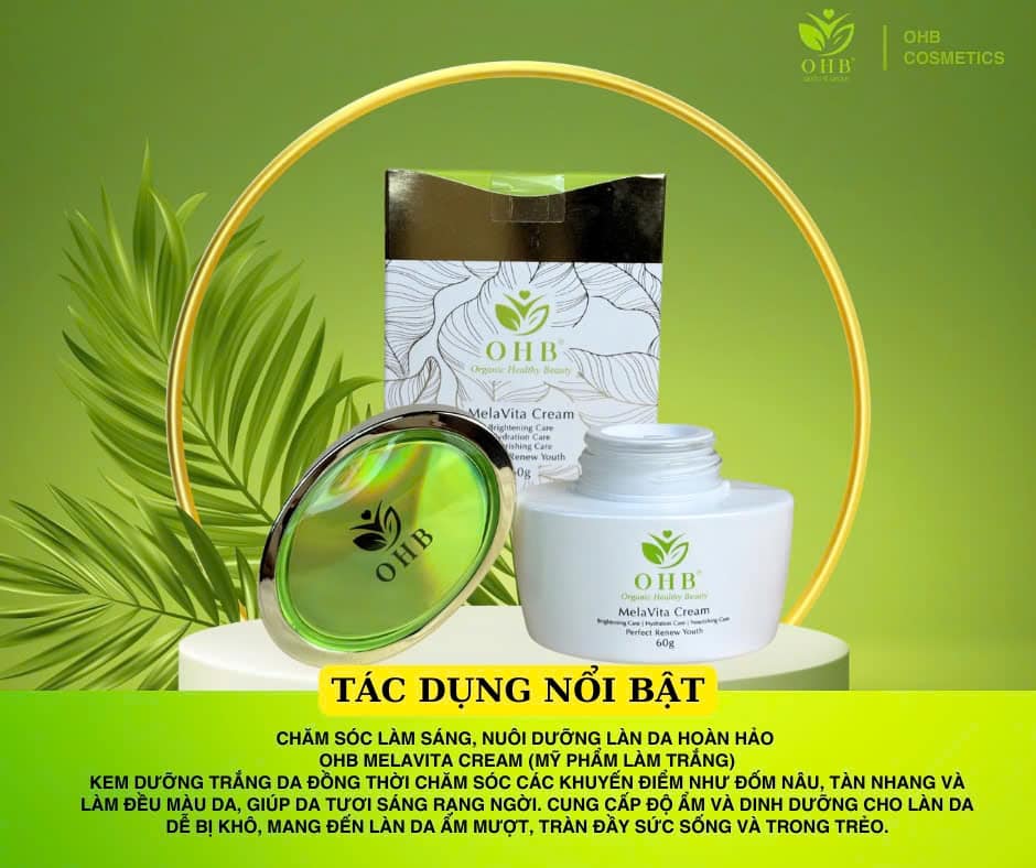 SIÊU PHẨM KEM DƯỠNG MELAVITA ĐÁNH BAT NÁM - PHỤC HỒI & TRẺ HÓA LÀN DA!