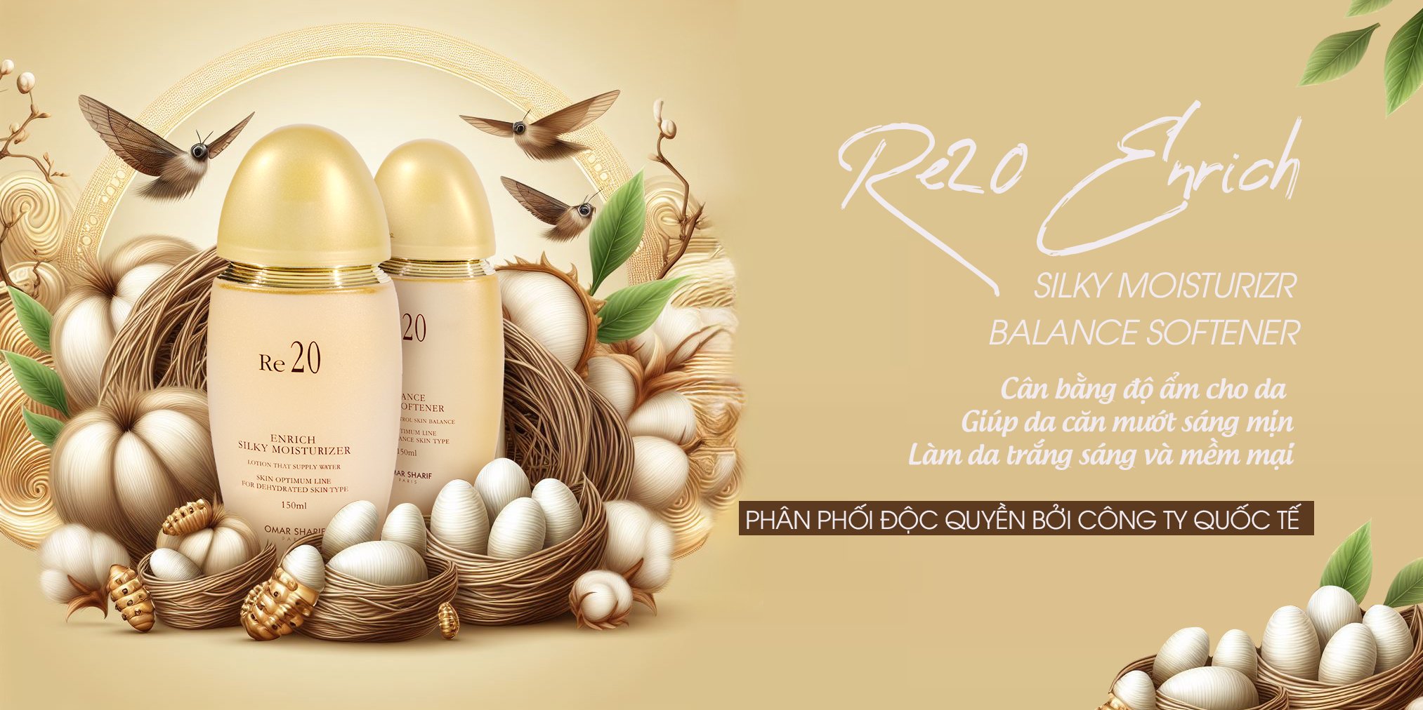 Omar Sharif Re20 Hydro Silky Cream – Lựa Chọn Hoàn Hảo Cho Làn Da