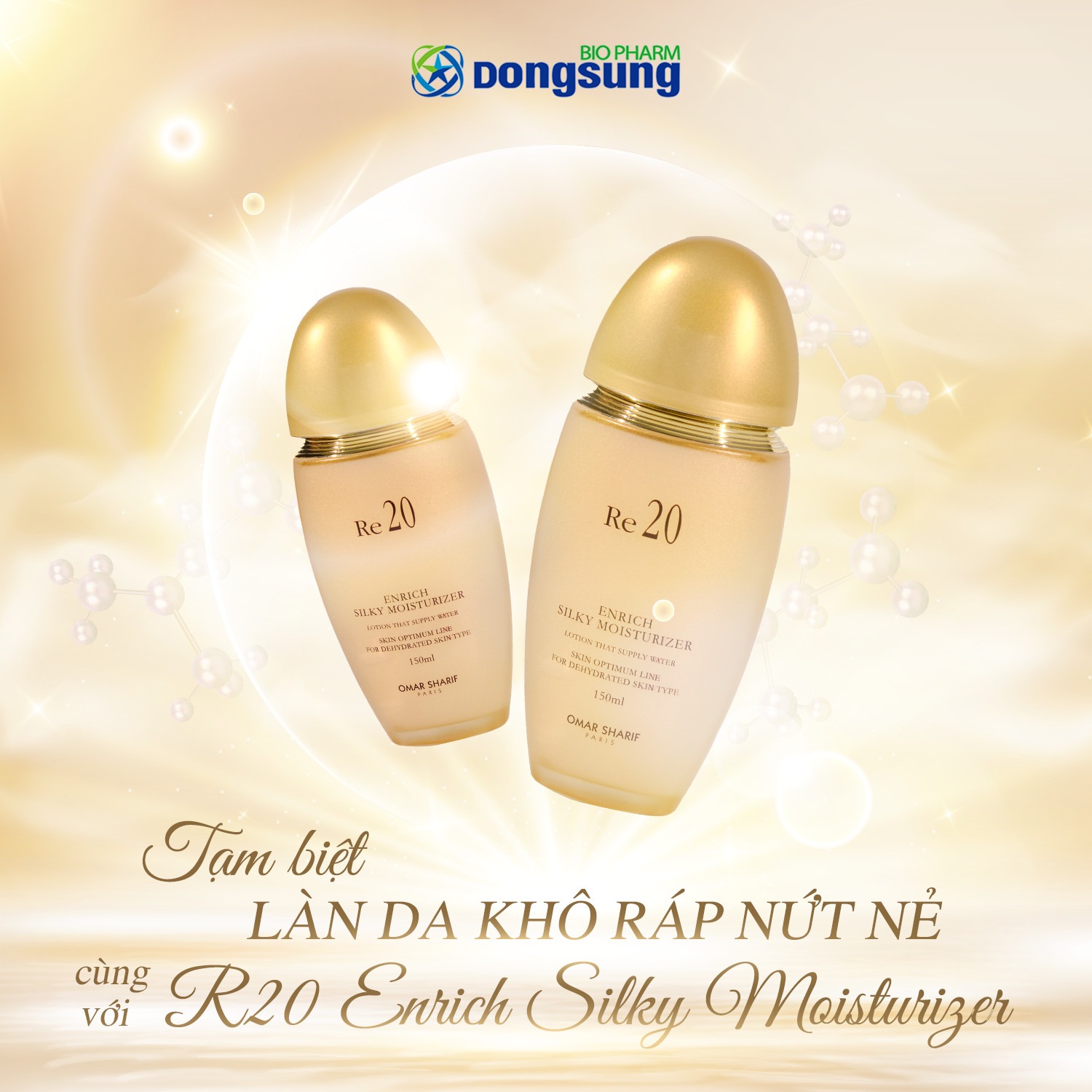 TẠM BIỆT LÀN DA NỨT NẺ, KHÔ RÁP CÙNG VỚI R20 ENRICH SILKY MOISTURIZER