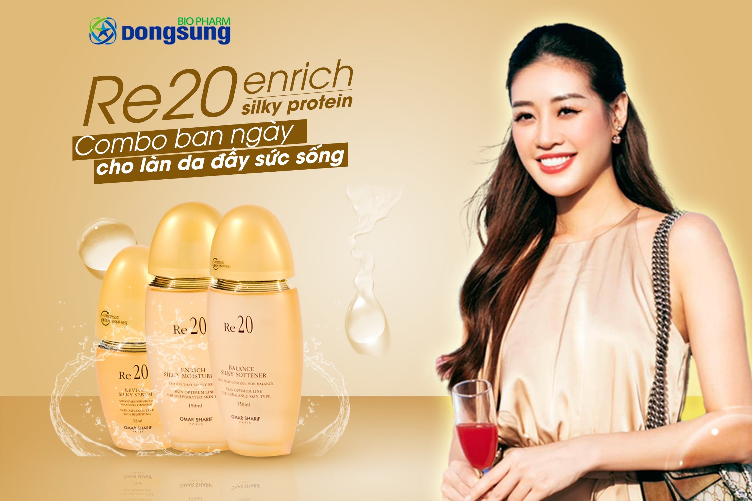 TRẢI NGHIỆM COMBO CHĂM SÓC DA ĐẦY SỨC SỐNG CÙNG DONGSUNG COSMETICS