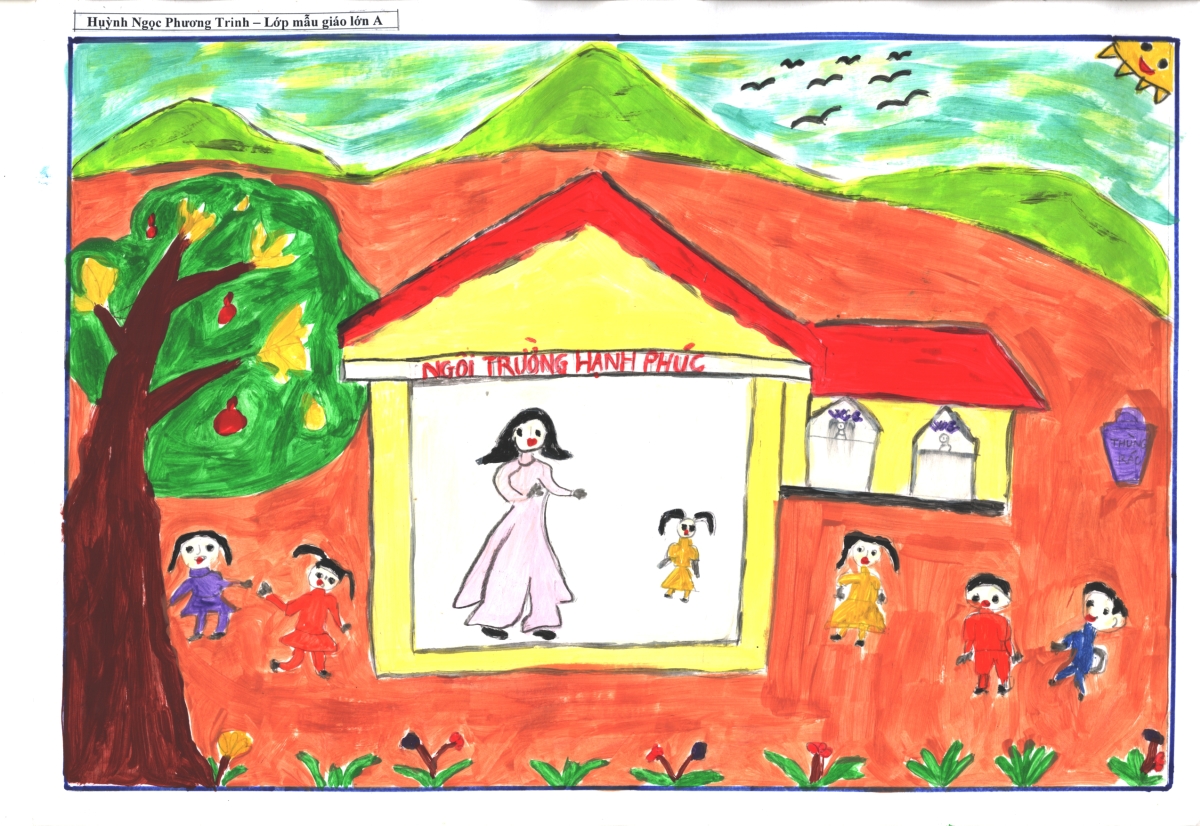 Ngôi trường mơ ước của những đứa trẻ vùng cao