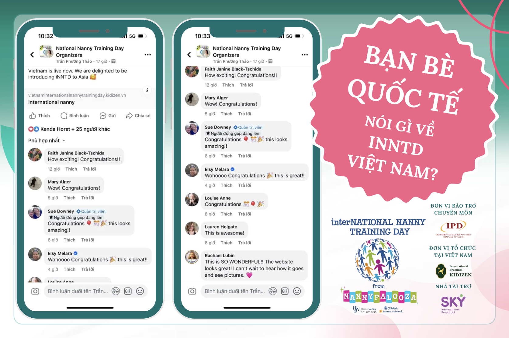 Bạn bè quốc tế nói gì về iNNTD tại Việt Nam?