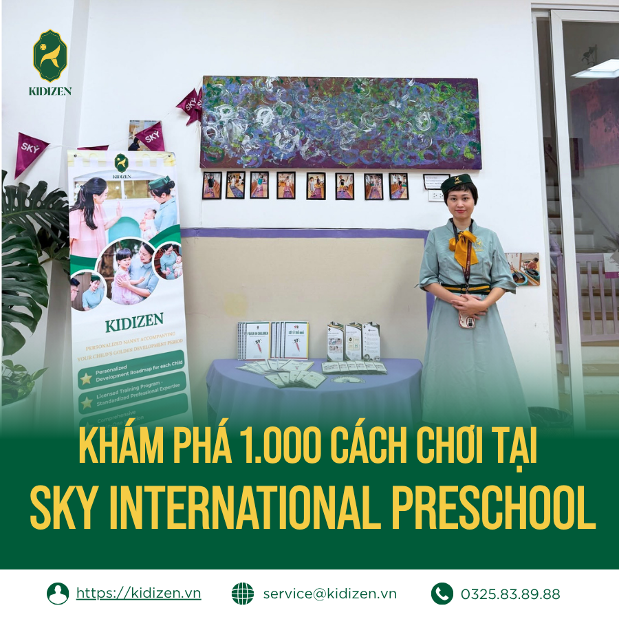 SỰ KIỆN KHÁM PHÁ 1.000 CÁCH CHƠI TẠI SKY INTERNATIONAL PRESCHOOL