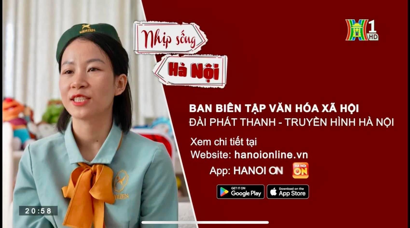 Tự hào được Đài PTTH Hà Nội lựa chọn quay chương trình Nhịp sống Hà Nội