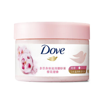 Smoothie Tẩy Da Chết Dove Hương Hoa Anh Đào 298g Moisturizing Body Scrub Sakura Fragrance