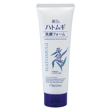 Sữa Rửa Mặt Hatomugi Chiết Xuất Ý Dĩ Làm Sáng Da 170g Reihaku Hatomugi Facial Foam