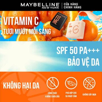 Kem Nền Maybelline Tươi Mướt Chống Nắng SPF50