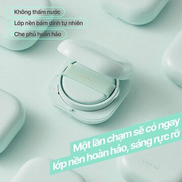 Phấn Nước Laneige Cho Lớp Nền Mịn Lì 24H