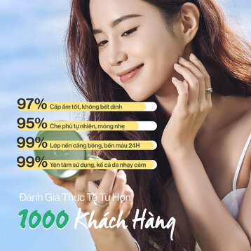 Siêu Phấn Nước Gilaa Căng Bóng 02 Natural Beige 15g