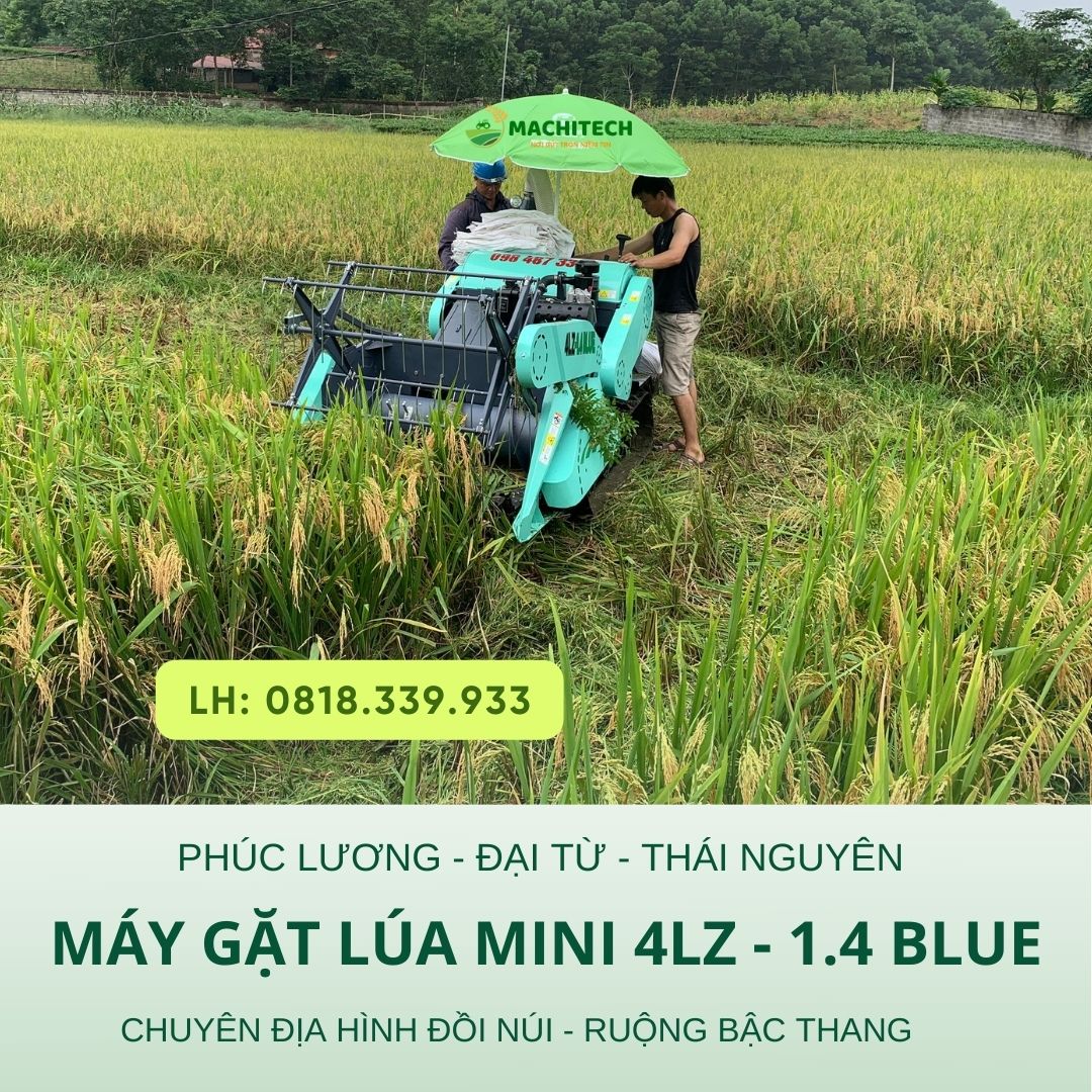Địa chỉ bán máy gặt lúa mini uy tín