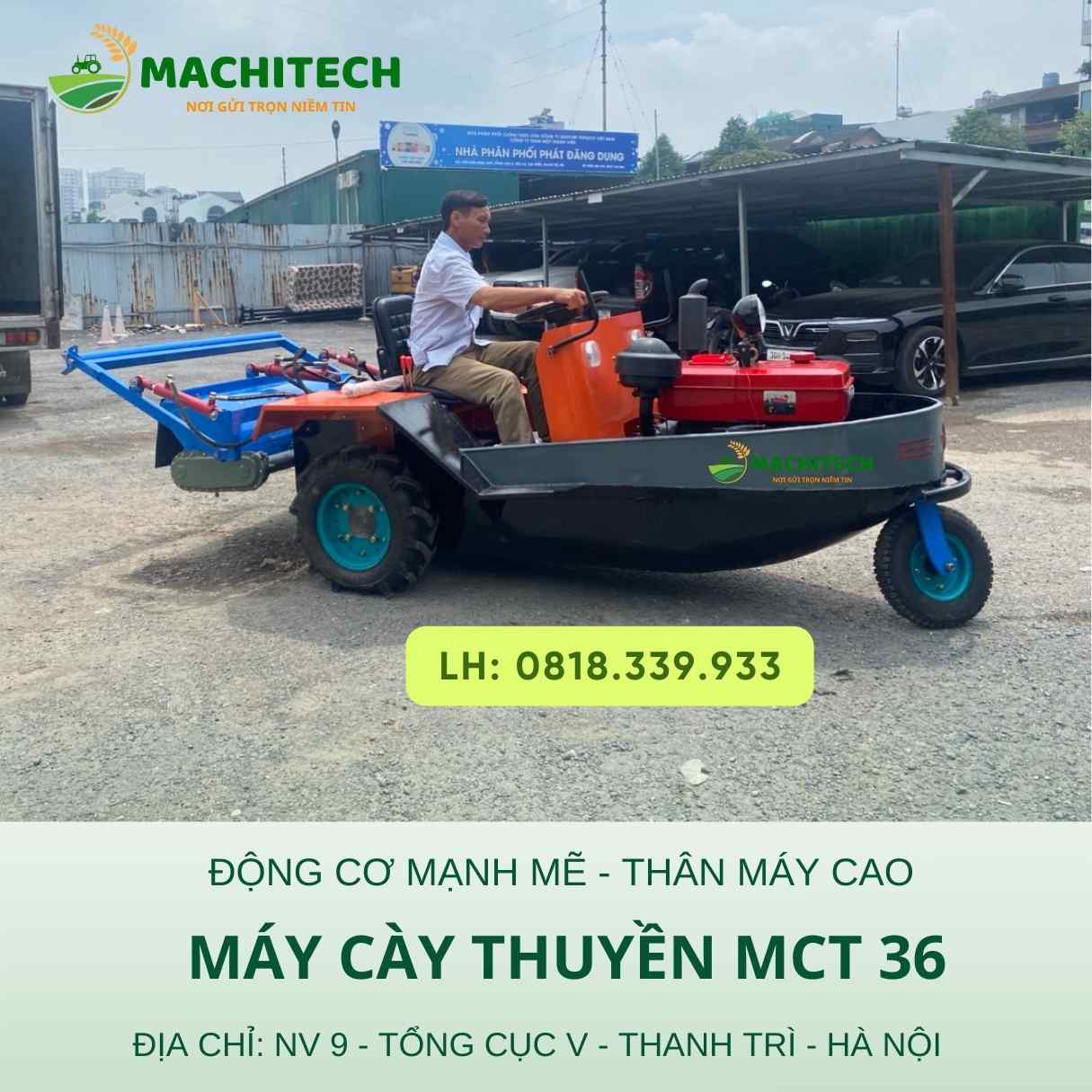 Máy cày thuyền giá bao nhiêu trên thị trường?