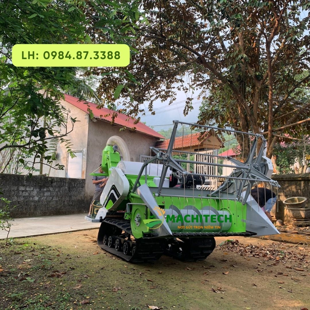 Máy gặt lúa mini giá rẻ