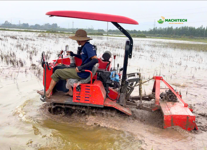 Một số điểm vượt trội của máy xới đất bánh xích CBX 50HP