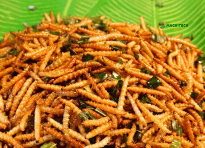 Sâu chít đặc sản Điện Biên