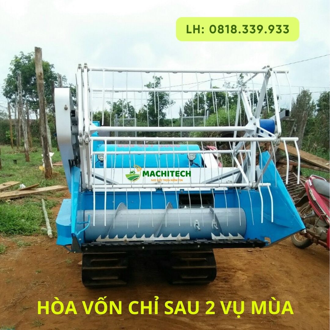 Dùng máy gặt mini bao lâu hòa vốn?