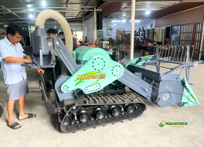 Điểm nổi trội của máy gặt mini 1.5 Blue 2026 2