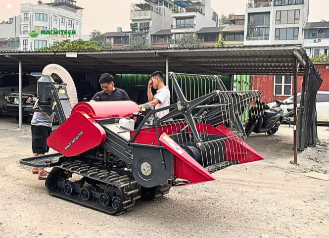 Máy gặt lúa mini cũ có giá bao nhiêu? 3