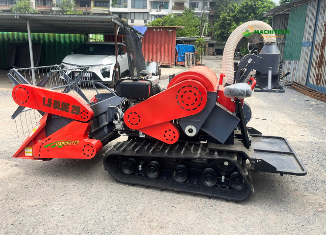 Máy gặt lúa mini nặng bao nhiêu cân? 3