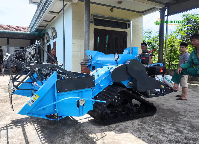 Máy gặt mini có tự chạy trên đường nhựa được không? 3