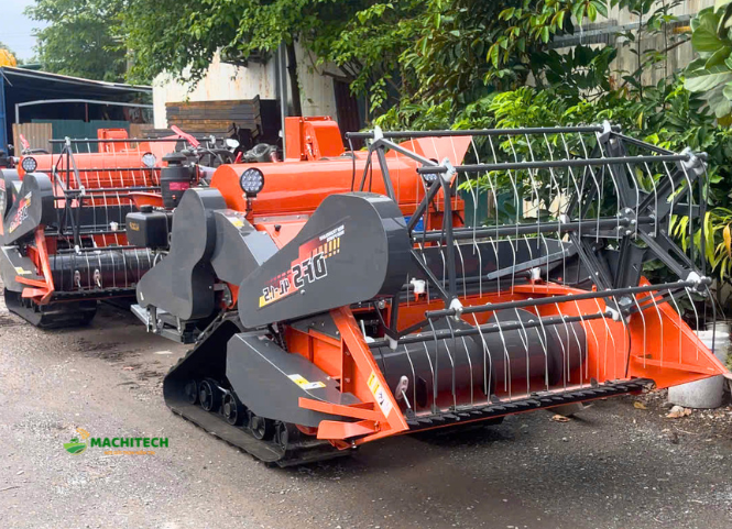 Máy gặt mini đi ruộng lầy 2