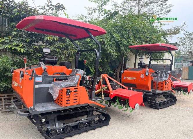 Một số điểm vượt trội của máy xới đất bánh xích CBX 50HP 3