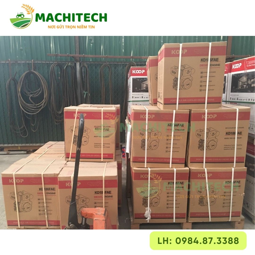 động cơ máy gặt lúa mini 4LZ -0.6