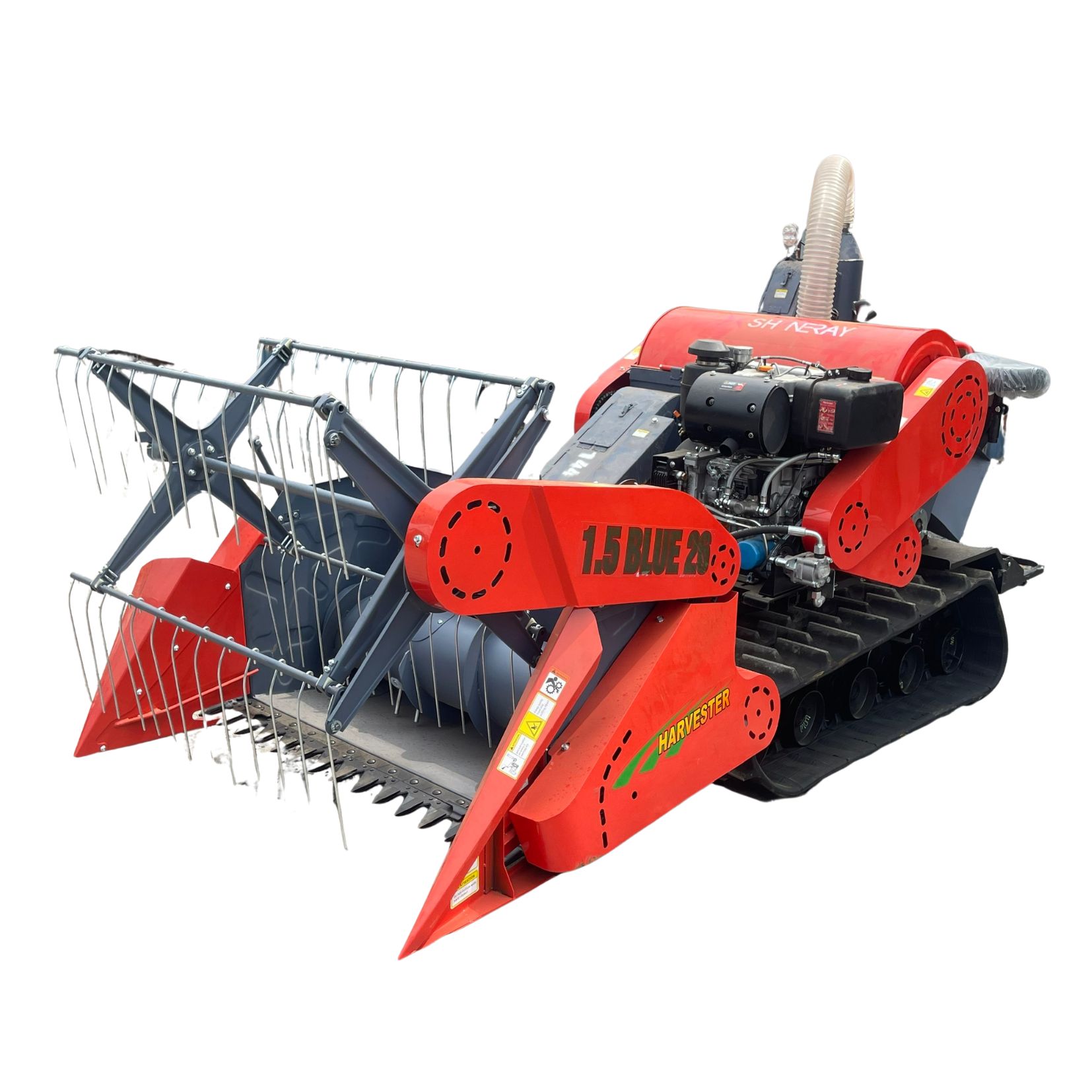 Máy Gặt Lúa Mini 4LZ - 1.5 Blue26