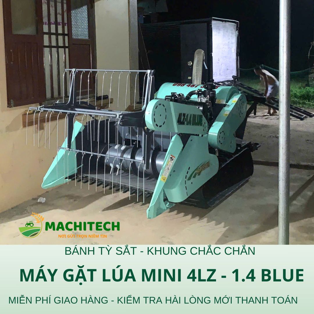 Máy Gặt Lúa Mini 4LZ - 1.4 Blue25