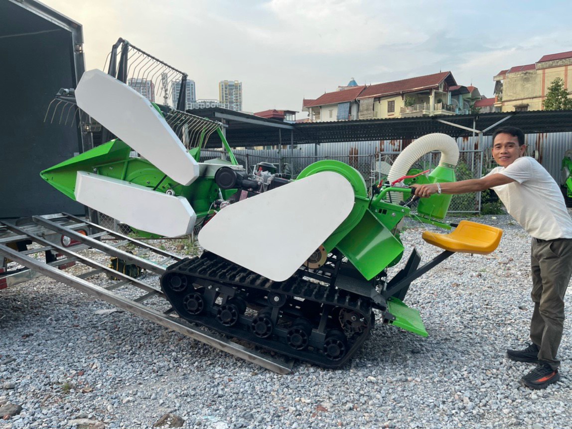 Bảo dưỡng máy gặt lúa mini đúng cách!