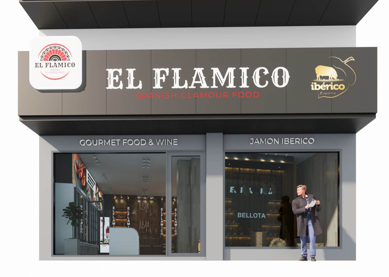 CÔNG TRÌNH: CỬA HÀNG FOOD- WINE, CHỦ ĐẦU TƯ: EL FLAMICO
